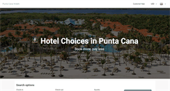 Desktop Screenshot of hoteles-punta-cana.net